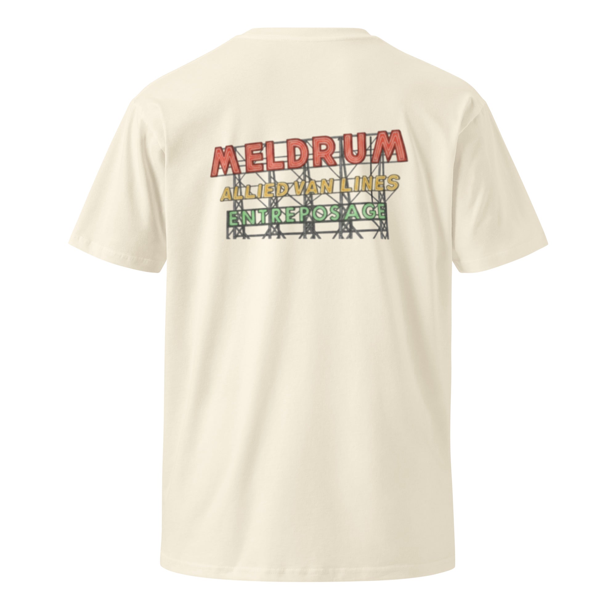 Meldrum The Mover Neon Sign Vintage Graphic Unisex T-Shirt