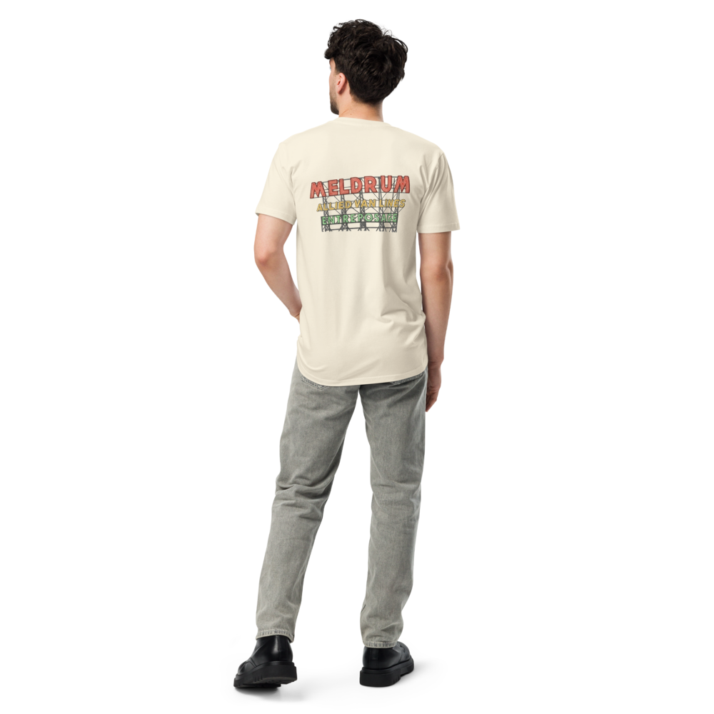 Meldrum The Mover Neon Sign Vintage Graphic Unisex T-Shirt