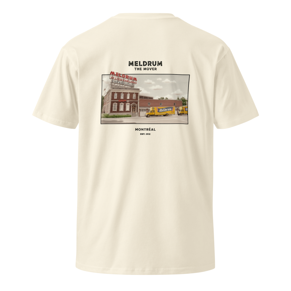 Meldrum The Mover Montreal Vintage Graphic Unisex T-Shirt