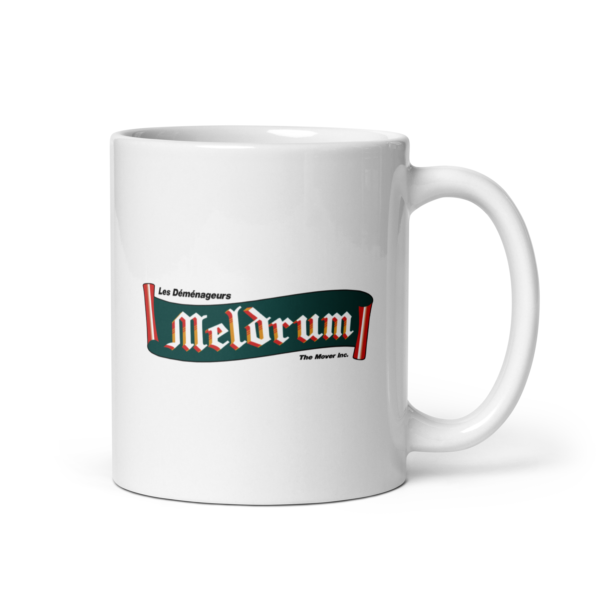 Meldrum The Mover Mug with Classic Banner